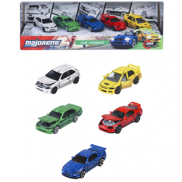 JDM Legends Anime 5li Araba Seti