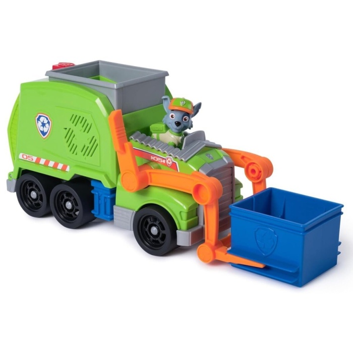 SPM-6071248 PaW Patrol  Rocky ile Crush N Roll Geri Dönüşüm Kamyonu