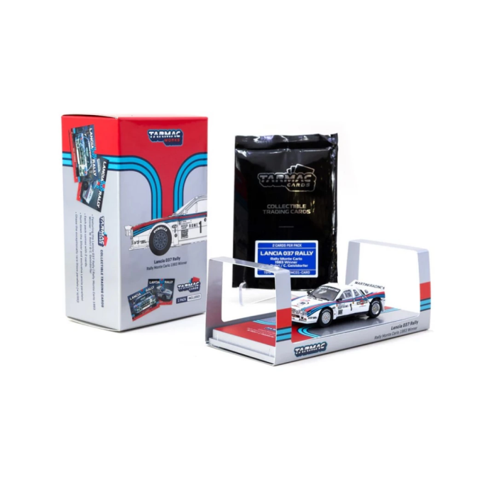 NessiWorld  Works 1/64 Lancia 037 Rally Rally Monte Carlo 1983 #1 with  Cards