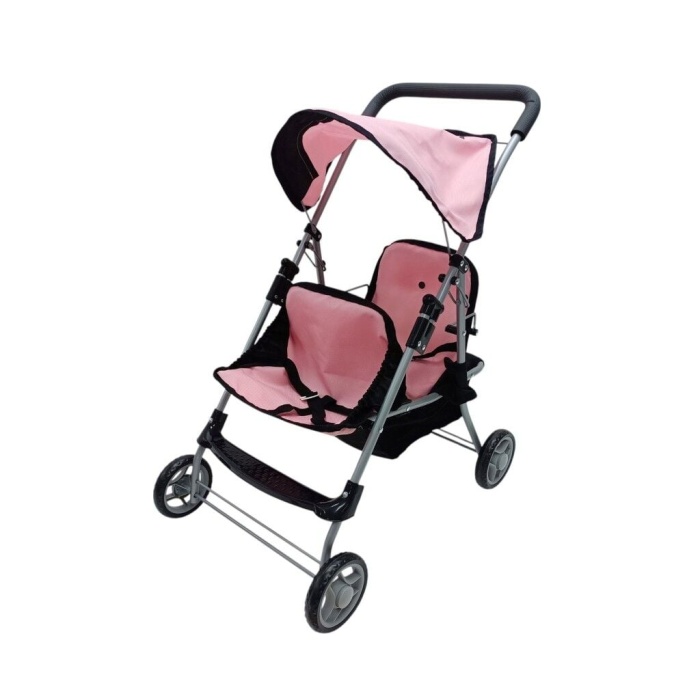 FL9198 KATLANIR GOLGELIKLI IKILI OYUNCAK BEBEK ARABASI ( PUSET)