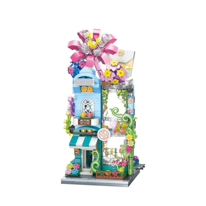 KP28016 Keeppley Grenness Flower Store Blok Seti