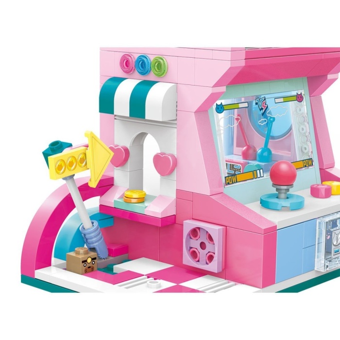 KP28019 Orange Cat Game Room Blok Seti -Vagon life