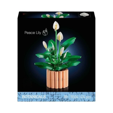 11504 Botanicals Barış Çiçeği - Pace Lily 474 parça +18 yaş