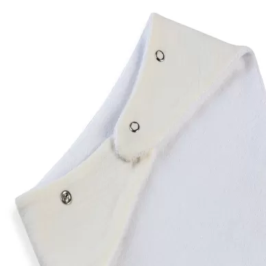 Silikon Diş Kaşıyıcılı Müslin Önlük 736 Ekru