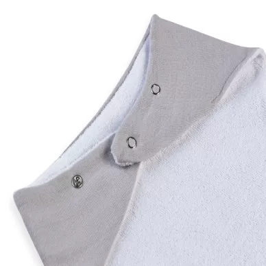 Silikon Diş Kaşıyıcılı Müslin Önlük 736 Gri