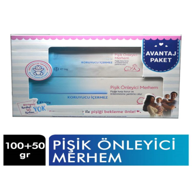 Pişik Kremi Avantaj Paketi 100 Gr + 50 Gr