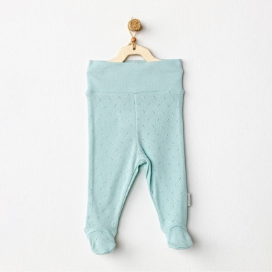 AC24706 Jacquard Patikli Bebek Pantolon Green