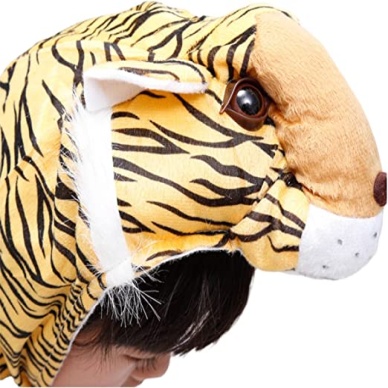 Çocuk Kaplan Kostumu - Aslan Kostümü 4-5 Yaş 100 cm