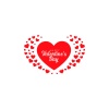 Happy Valentines Day & 14 Şubat Sevgililer Günü Sticker 2