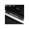 Hyundai Elantra İçin Uyumlu Aksesuar Oto Kapı Eşiği Sticker Karbon 4 Adet