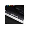 Dodge İçin Uyumlu Aksesuar Oto Kapı Eşiği Sticker Karbon 4 Adet