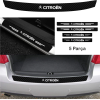 Citroen C6 İçin Uyumlu Aksesuar Oto Bağaj Ve Kapı Eşiği Sticker Set Karbon
