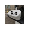 Sevimli Panda Yüz Tasarımi Su Geçirmez Çıkarılabilir Oto Sticker 4 Adet 27*12 Cm