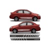 Chevrolet Kalos İçin Uyumlu Aksesuar Oto Yan Şerit Sticker