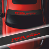 Toyota Starlet İçin Uyumlu Aksesuar Oto Ön Cam Sticker
