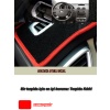 Volkswagen Polo (2010-2019) 3d Torpido Koruma Kılıfı - Ön Göğüs Kaplama - Kırmızı Şerit