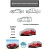Porsche Taycan uyumlu Araç,Araba,Oto brandası sw2