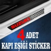 Suzuki özel Oto Kapı eşikleri Sticker Karbon 4 Adet