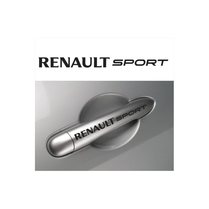 Renault Sport Kapı Kolu Sticker Set 8 Ad 12*1 Cm