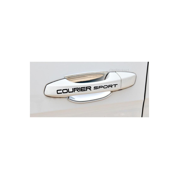 Ford Courier Sport Kapı Kolu Sticker Set 8 Ad 10*1,5 Cm