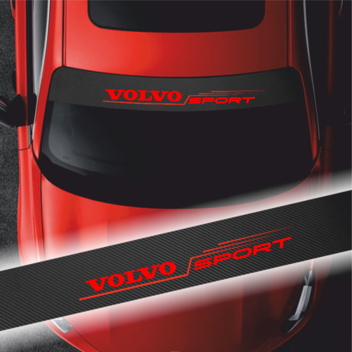 Volvo V50 İçin Uyumlu Aksesuar Oto Ön Cam Sticker