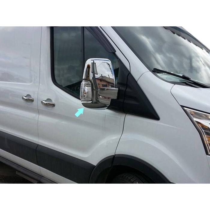 Ayna Kapağı Krom Aksesuar 2 Parça (Transit Van 2014 > Model İçin Uyumlu)