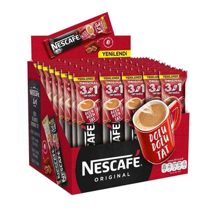 NESCAFE 3Ü 1 ARADA KAHVE 72Lİ