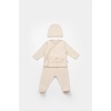 Bibaby Bimini Canvas Trains Boy 3Lü Set 73349 Latte