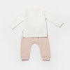 Bibaby Biorganic Koala Jungle 2Li Bebek Takım 59776 Pembe