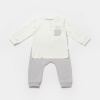 Bibaby Biorganic Koala Jungle 2Li Bebek Takım 59776 Gri