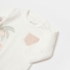 Bibaby Biorganic Koala Jungle Uzun Kol Bebek Body 56969 Pembe