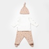 Bibaby Biorganic Love Our Earth 3 Parça Set 73345 Mocha