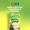 Humm Organik Muzlu Glutensiz Vegan Mini Küpler 30gr
