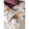 Cotton Box Complete Set Tek Kişilik Flos Bordo