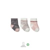 Bistyle 3Lü Penye Kız Soket Çorap BS10112 Gri
