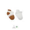 Bistyle 2Li Penye Sneakers Çorap BS20105 Ekru Hardal