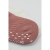 Bistyle 2Li Sneakers Kaymaz Colours Penye Çorap BS20104 Ekru Pudra