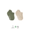 Bistyle 2Li Sneakers Kaymaz Colours Penye Çorap BS20104 Nil Bej
