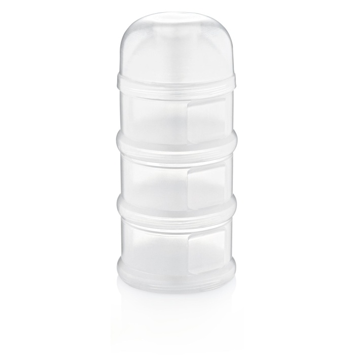 BabyJem Katlı Toz Mama Kabı 545 Beyaz