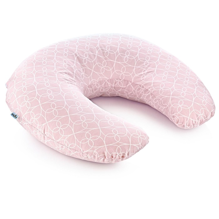 Babyjem Emzirme ve Destek Minderi 082 YENİ Pembe Yonca
