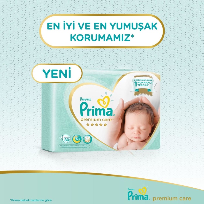 Prima Premium Care Bebek Bezi Fırsat Paketi 4 Beden 84 Adet