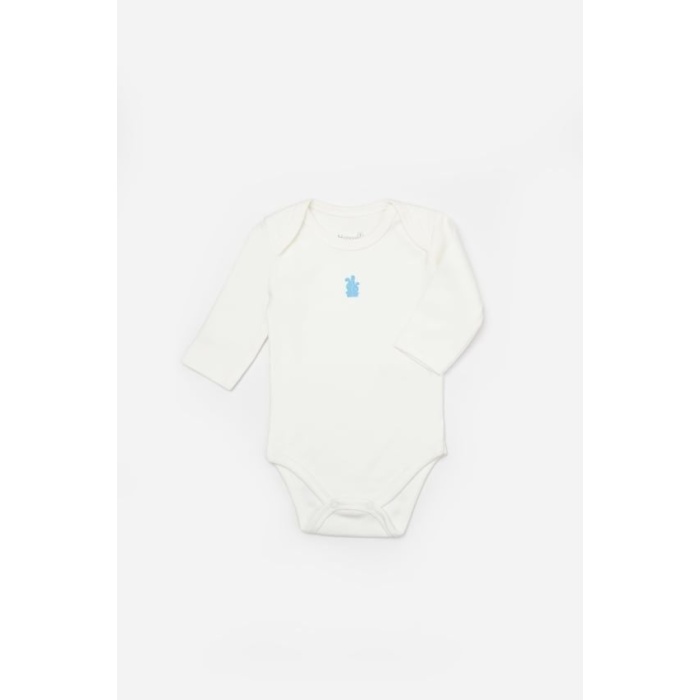 Bibaby Biorganic Bunny 3Lü Bebek Takım 73326 Mavi