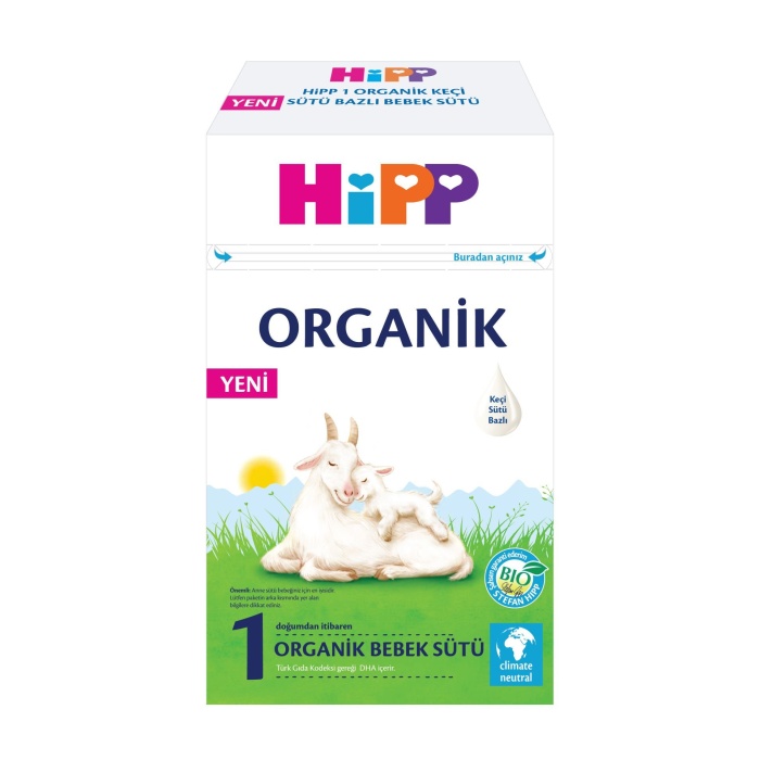 Hipp 1 Organik Keçisütü Bazlı Bebek Sütü 400gr