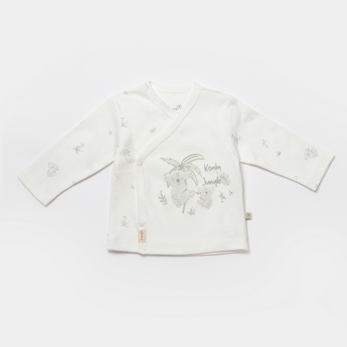 Bibaby Biorganic Koala Jungle 3Lü Bebek Takım 73315 Gri
