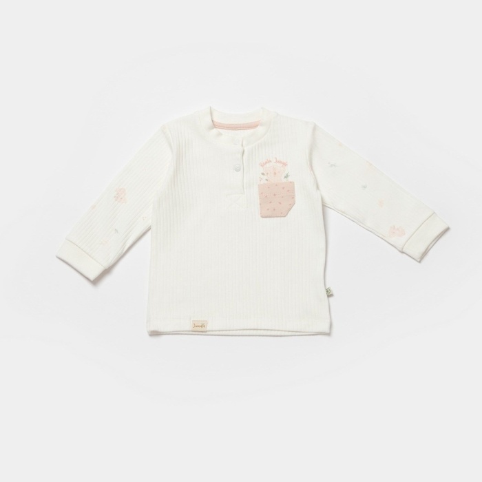 Bibaby Biorganic Koala Jungle 2Li Bebek Takım 59776 Pembe