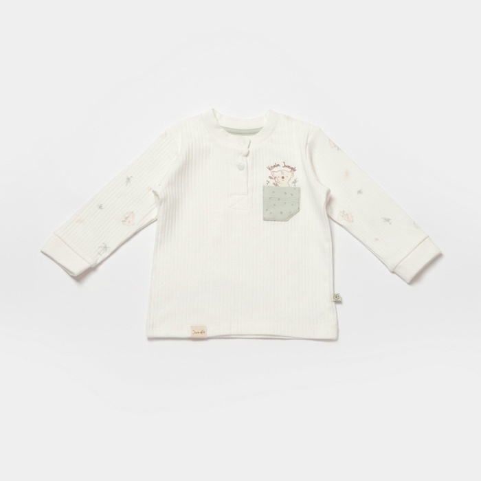 Bibaby Biorganic Koala Jungle 2Li Bebek Takım 59776 Mint