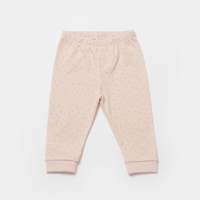 Bibaby Biorganic Koala Jungle Bebek Pijama Takımı 59777 Pembe