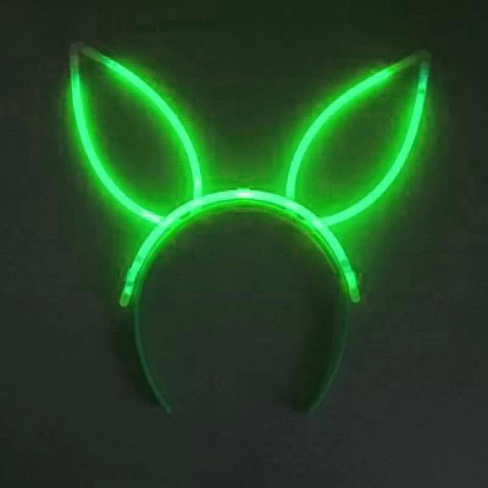 Karanlıkta Yanan Fosforlu Glow Taç 6 Renk 6 Adet
