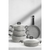 Pro Granıte Premıum Serıes Cookware Set 9 Parça (gri)