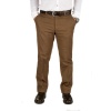 Erkek Kışlık Kahve Panemara Cotton Likrali Gabardin Keten Pantolon